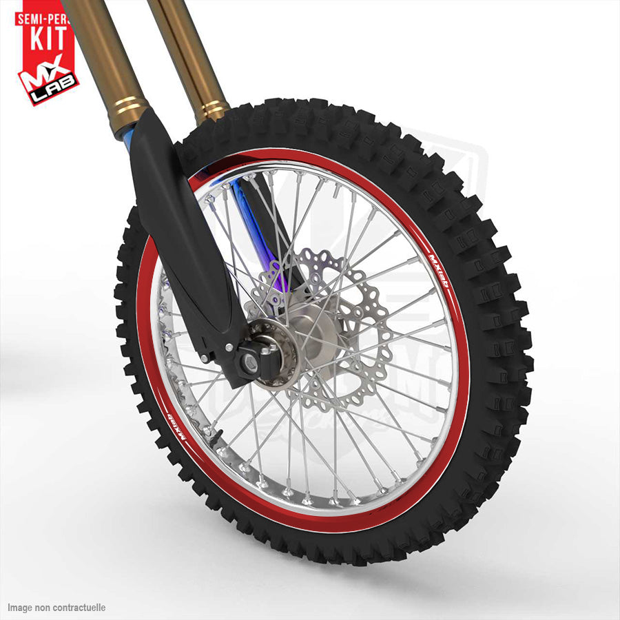 Universal 21 inch full front rim graphic kit