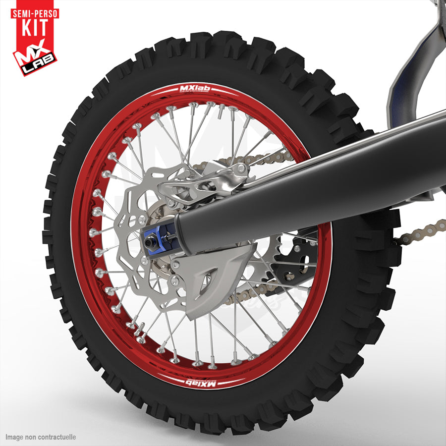 Morad Stark Varg 19 inch full rear rim graphic kit