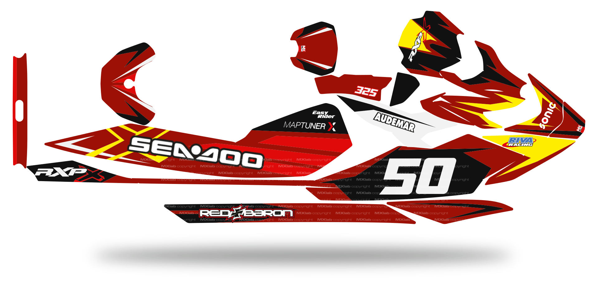Kit déco Seadoo RXP-X 325 Lab2