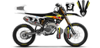 Kit déco Triumph LAB3 - Motocross & Enduro personnalisable