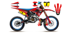Kit déco TM LAB1 RED - Motocross & Enduro personnalisable