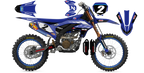 Kit déco Yamaha YZF LAB2 - Motocross & Enduro personnalisable