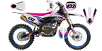Kit déco Yamaha YZF Vintage - Motocross & Enduro personnalisable