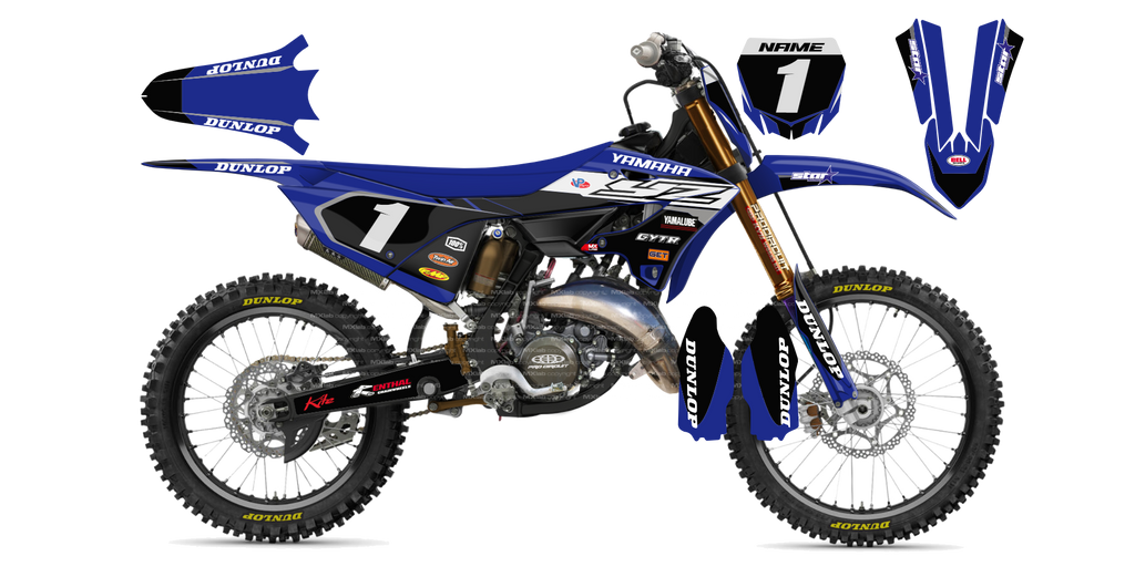 Kit déco Yamaha YZ LAB1 - Motocross & Enduro personnalisable