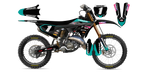 Kit déco Yamaha YZ LAB1 BLACK - Motocross & Enduro personnalisable