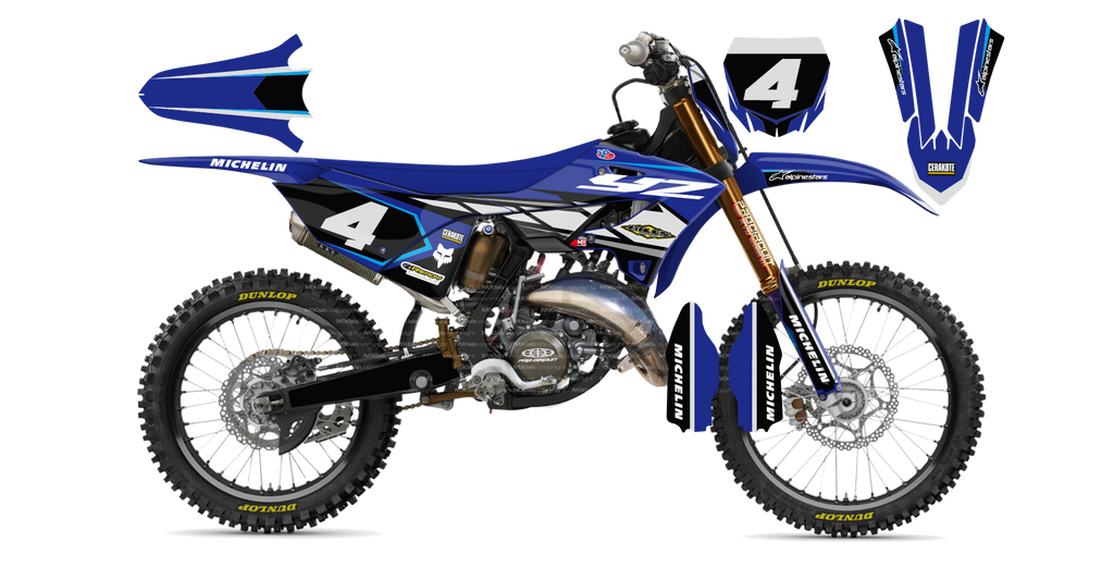 Kit déco Yamaha YZ LAB4 - Motocross & Enduro personnalisable