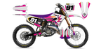 Kit déco Yamaha YZ Retro - Motocross & Enduro personnalisable