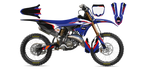 Kit déco Yamaha YZ Vintage 2 - Motocross & Enduro personnalisable