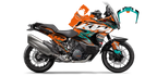 Kit déco KTM 1290 Super Adventure - LAB2 TURQUOISE