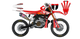 Kit déco motocross Honda CRF - LAB1
