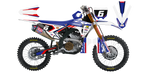 Kit déco Honda LAB3 WHITE - Motocross & Enduro personnalisable
