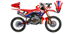 Kit déco Honda LAB4 - Motocross & Enduro personnalisable