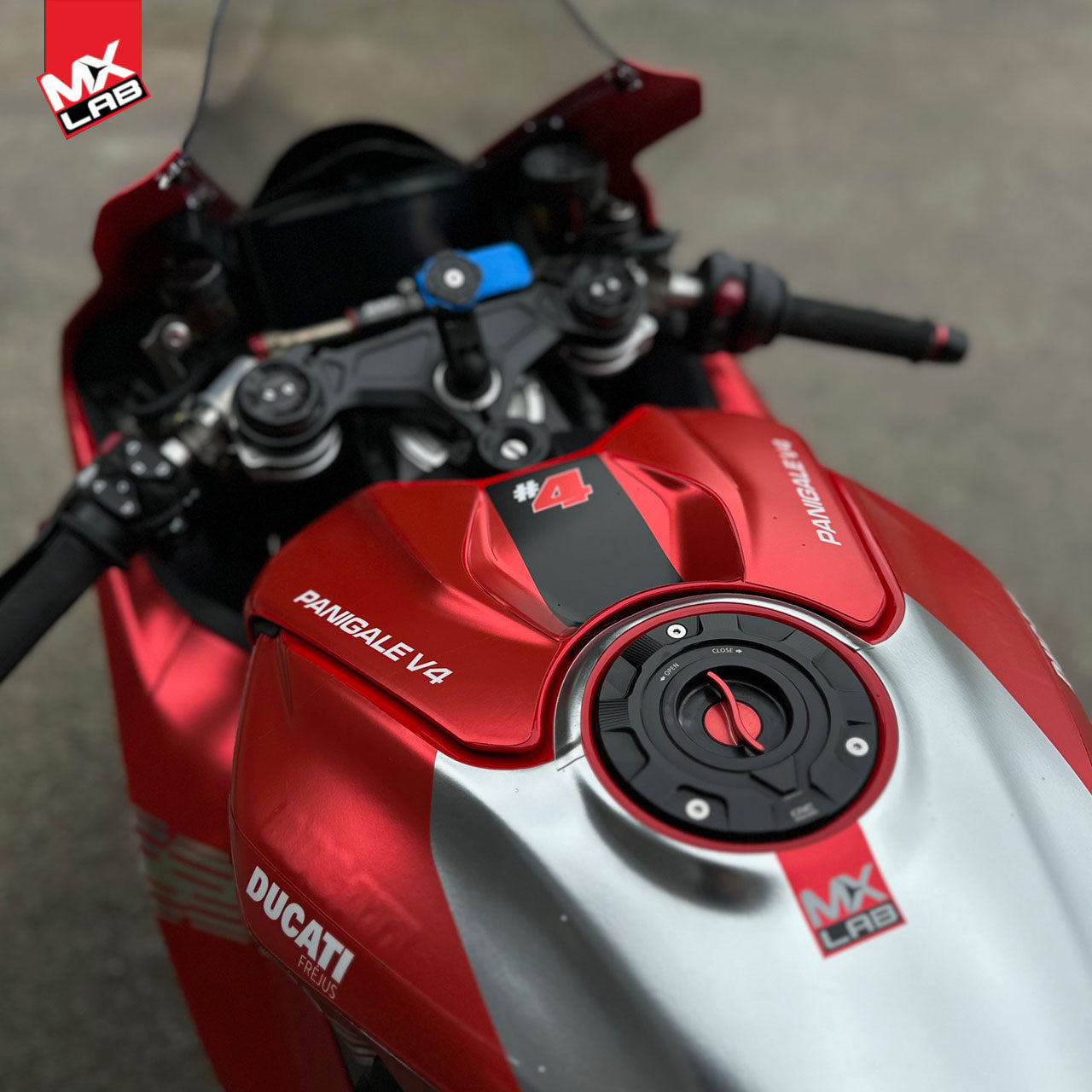 Kit déco Ducati Superbike Panigale V4 - LAB1 RED