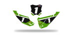 Fonds de plaque Kawasaki LAB1 - Motocross & Enduro personnalisable