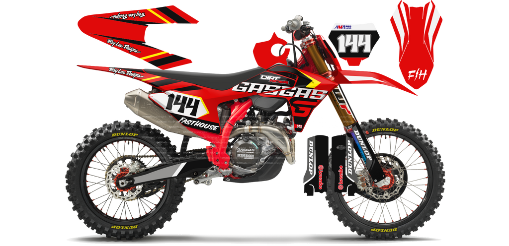 Kit déco GasGas LAB4 - Motocross & Enduro personnalisable