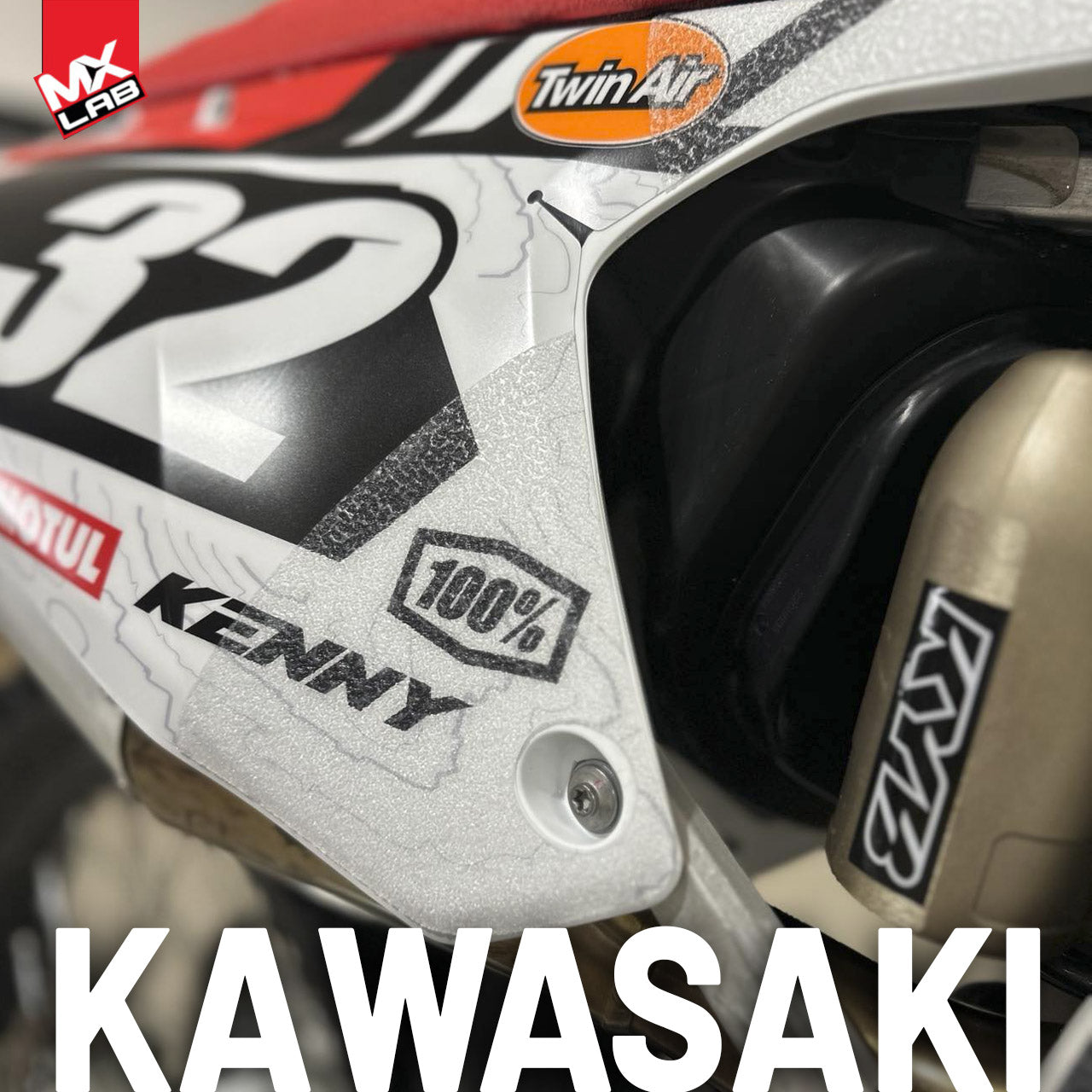 Protection GRIP kit deco Kawasaki