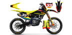 Kit déco Husqvarna LAB3 BLACK - Motocross & Enduro personnalisable