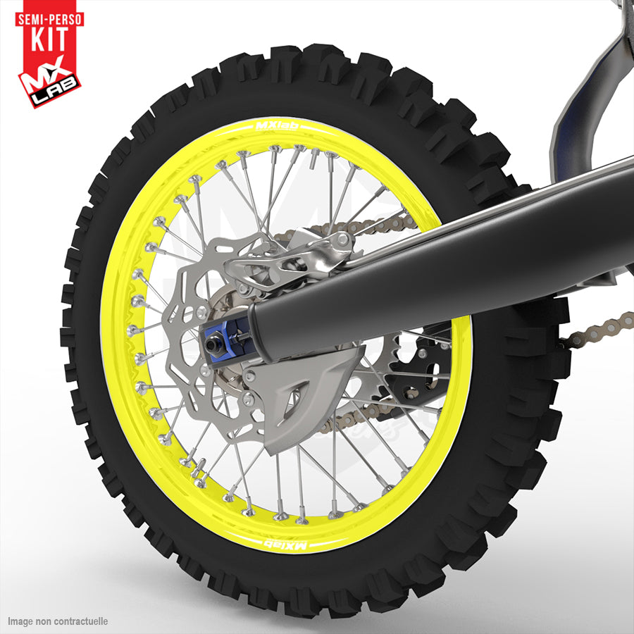 Morad Stark Varg 19 inch full rear rim graphic kit