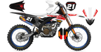 Kit déco Yamaha YZF LAB4 RED - Motocross & Enduro personnalisable