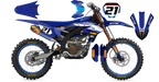 Kit déco Yamaha YZF LAB4 - Motocross & Enduro personnalisable