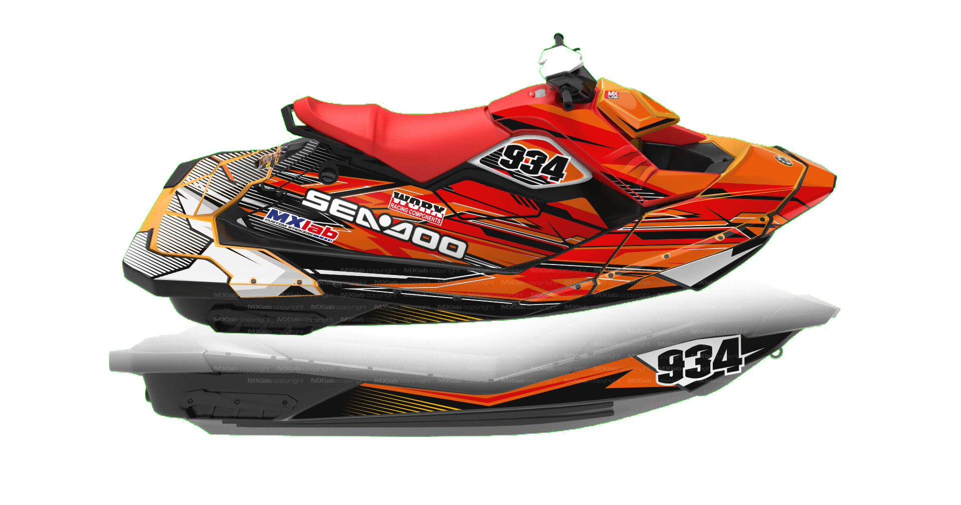 Graphic kit Seadoo Spark 2014-2023