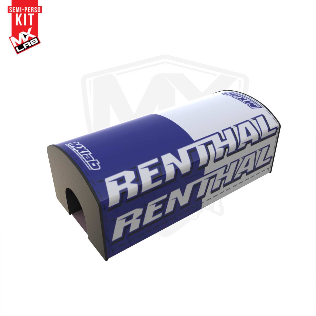 Renthal Blue Handlebar Foam graphic kit