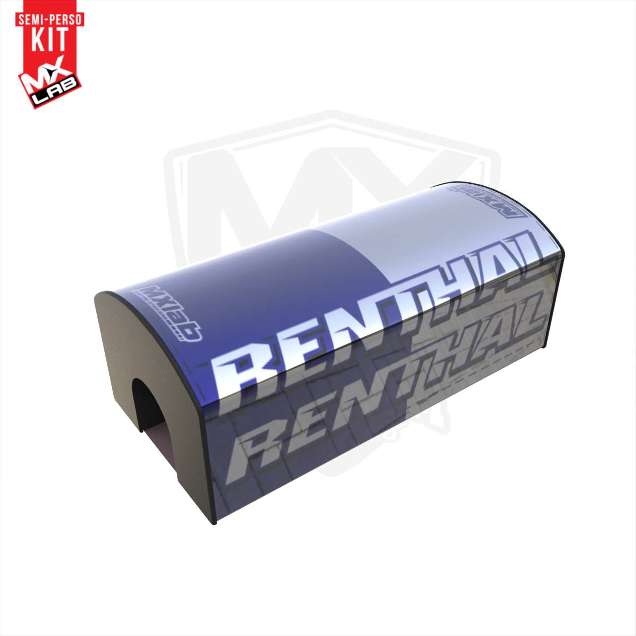 Renthal Blue Handlebar Foam graphic kit