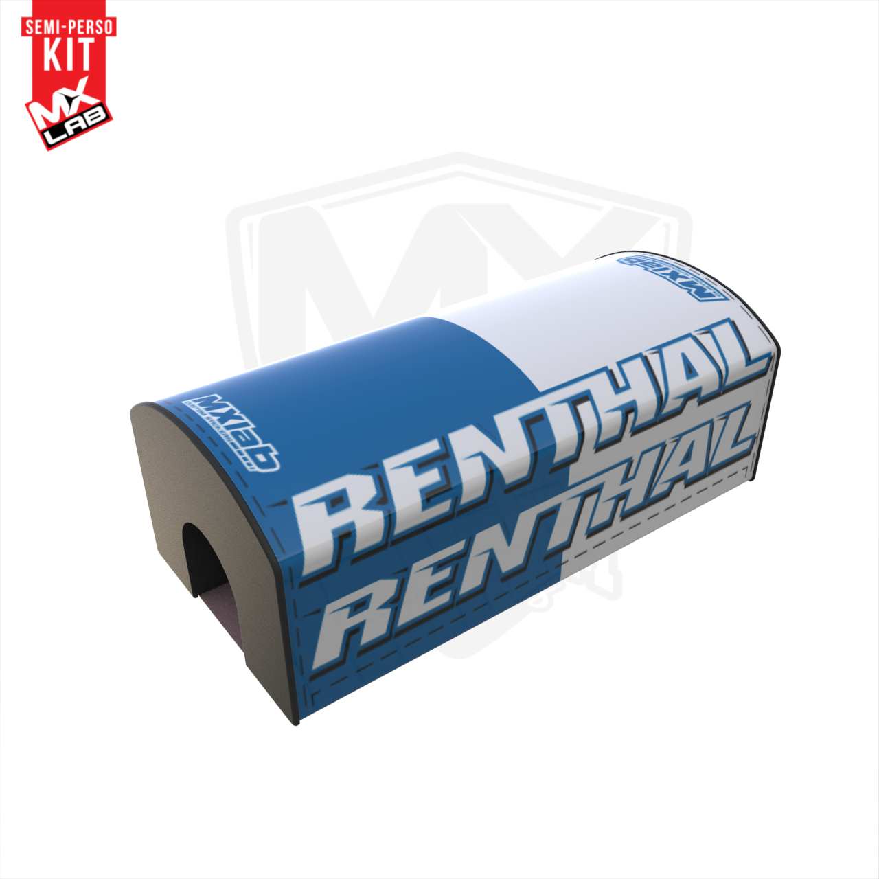 Renthal Light blue Handlebar Foam graphic kit