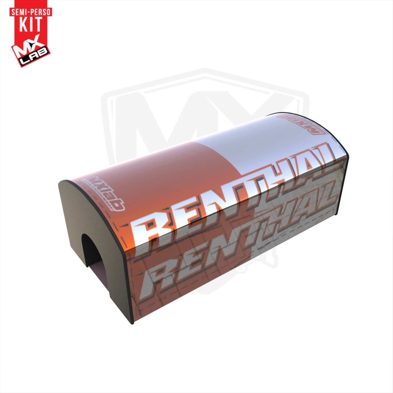 Renthal Orange Handlebar Foam graphic kit