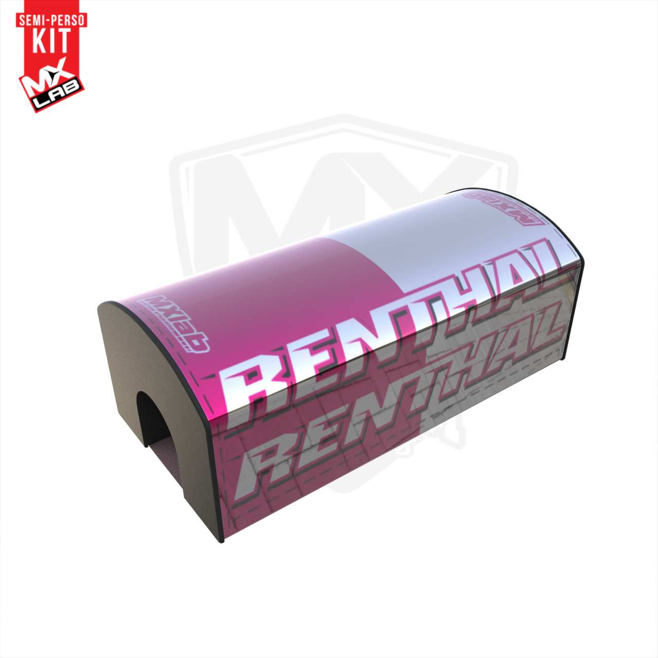 Renthal Pink Handlebar Foam graphic kit