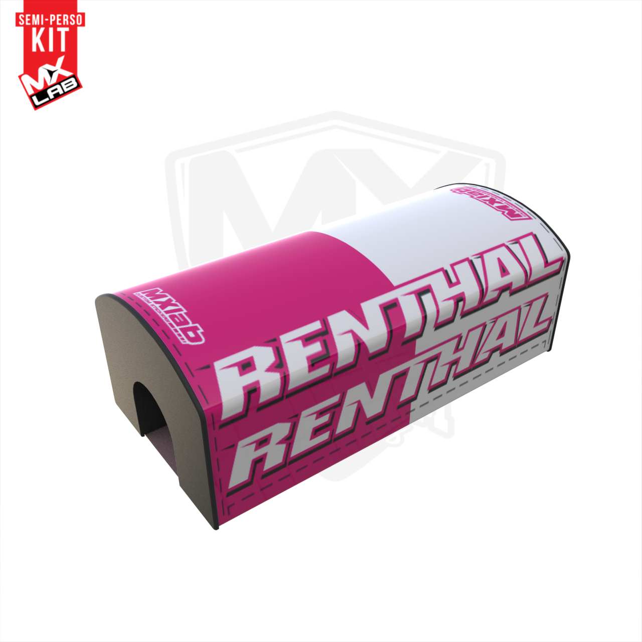 Renthal Pink Handlebar Foam graphic kit