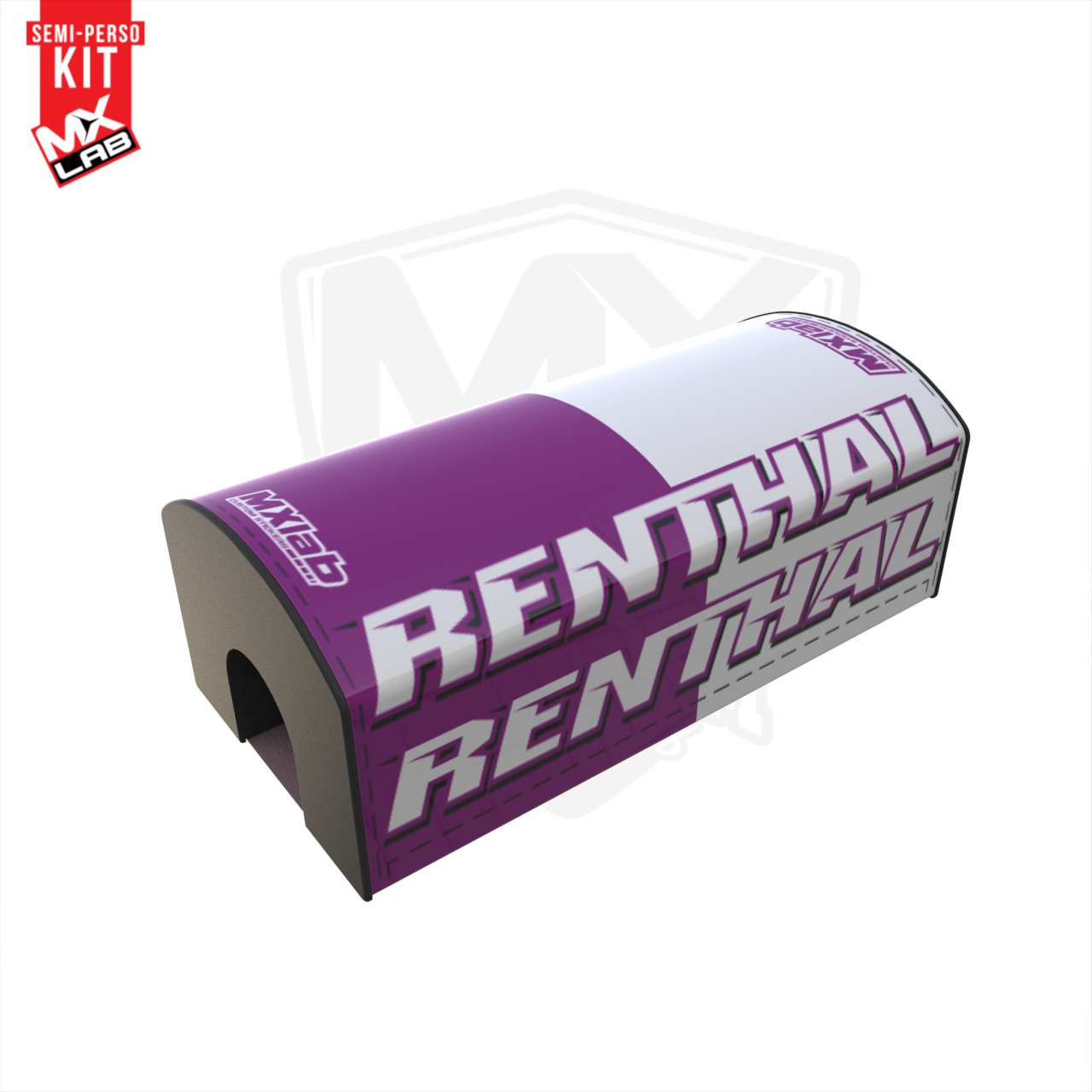 Renthal Purple Handlebar Foam graphic kit