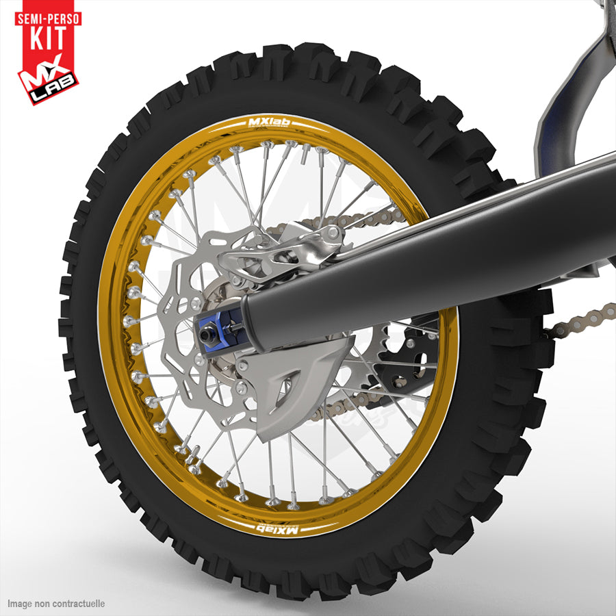 Morad Stark Varg 19 inch full rear rim graphic kit