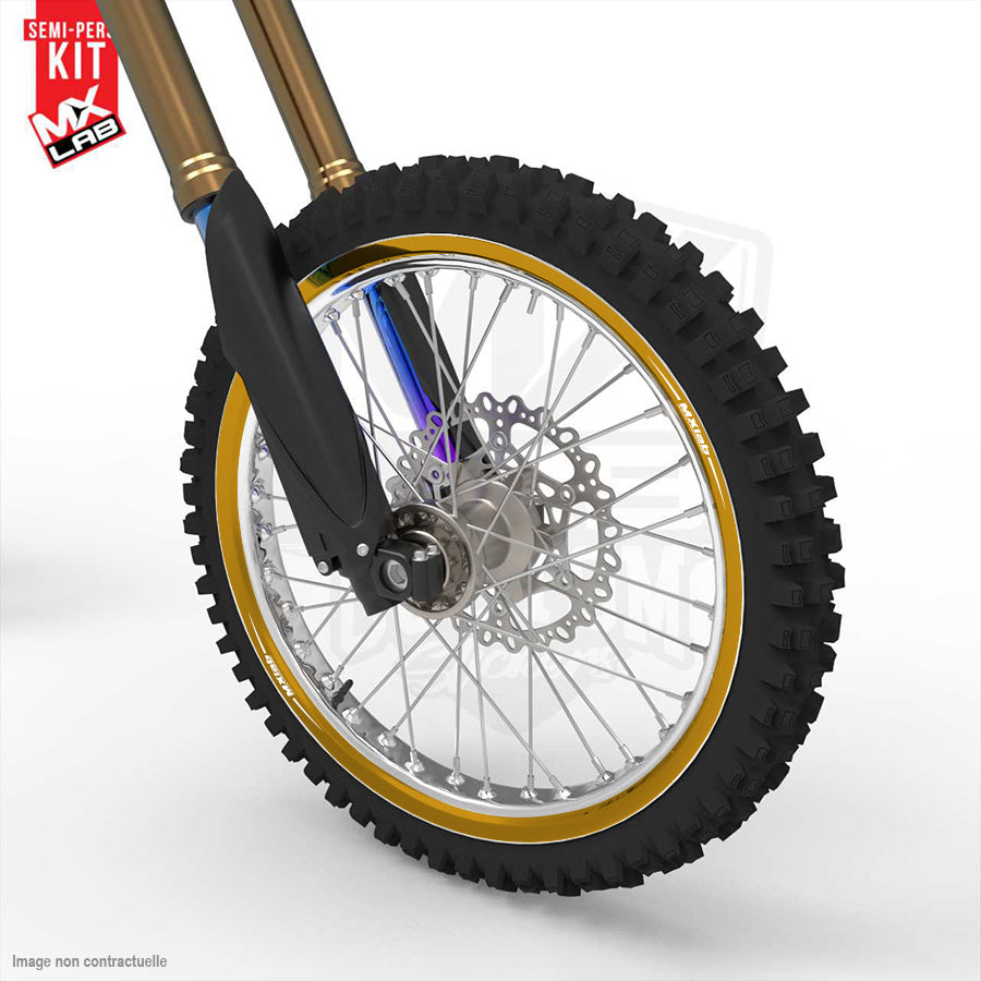 Universal 21 inch full front rim graphic kit