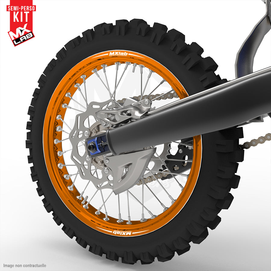 Morad Stark Varg 19 inch full rear rim graphic kit