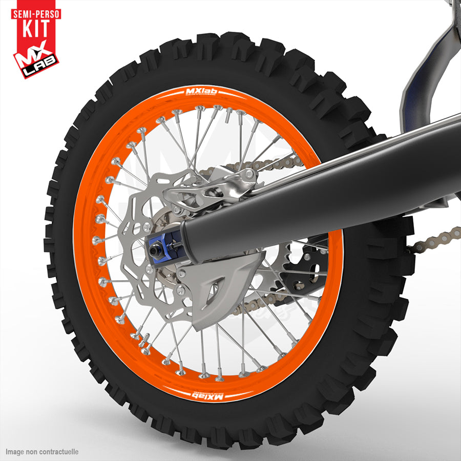 Morad Stark Varg 19 inch full rear rim graphic kit