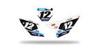 Fonds de plaque Husqvarna LAB2 - Motocross & Enduro personnalisable