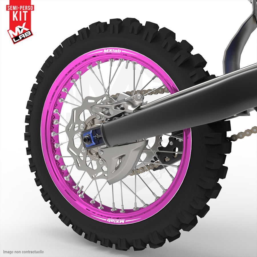 Morad Stark Varg 19 inch full rear rim graphic kit