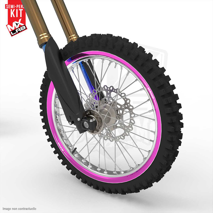 Universal 21 inch full front rim graphic kit