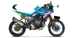 Kit déco Yamaha Ténéré 700 LAB1 BLUE - Trail personnalisable