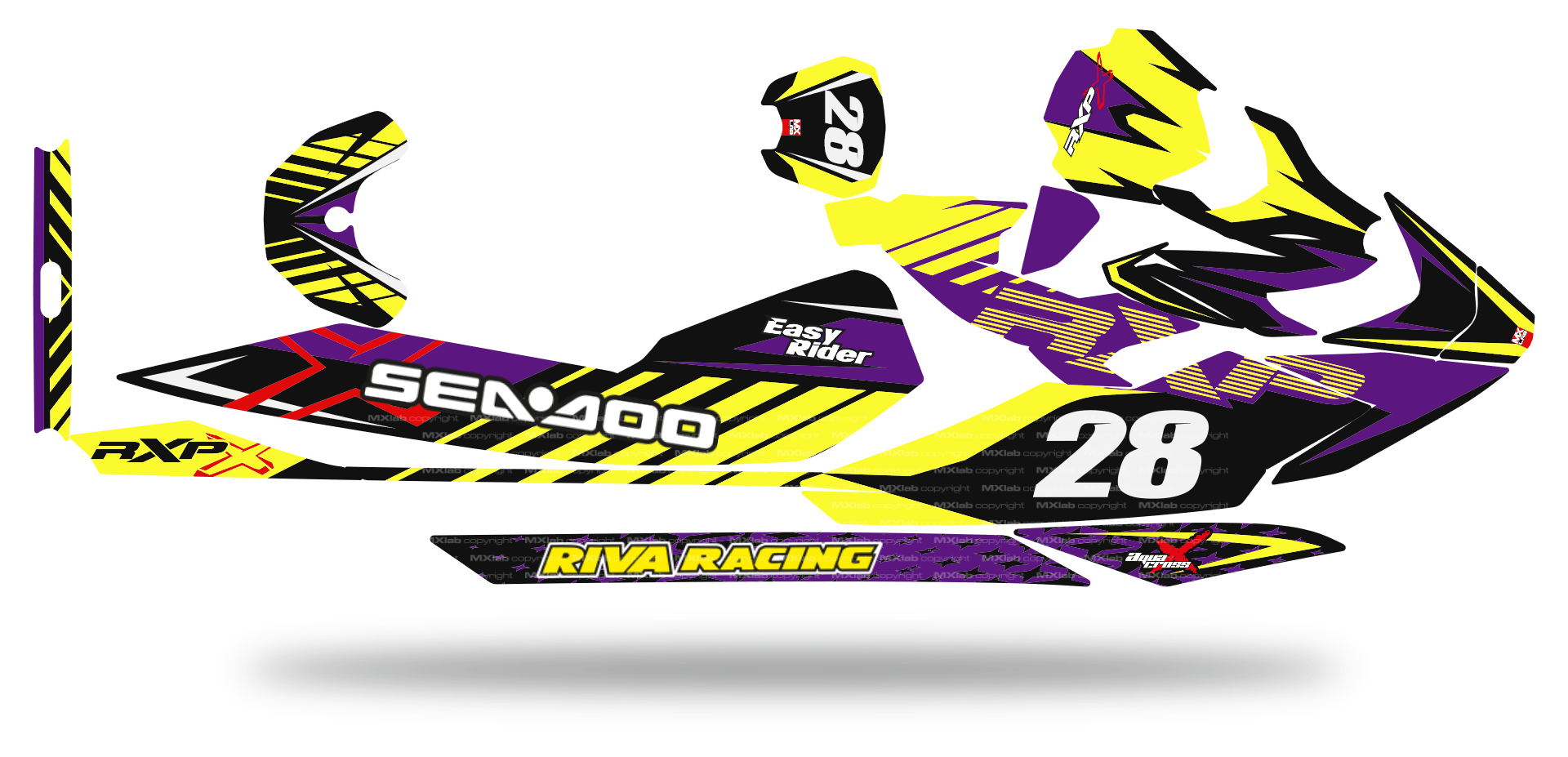 Kit déco Seadoo RXP-X 325 Lab1