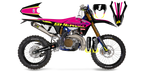 Kit déco Sherco LAB1 PINK - Enduro personnalisable