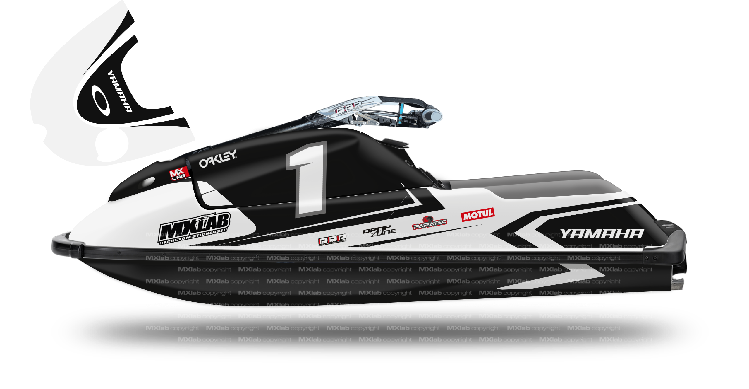 Yamaha Superjet 700 LAB1 graphic kit