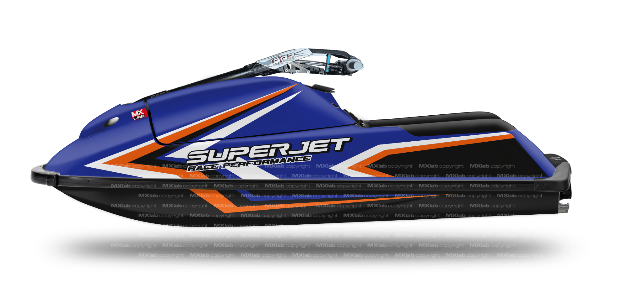 Yamaha Superjet 700 OEM graphic kit