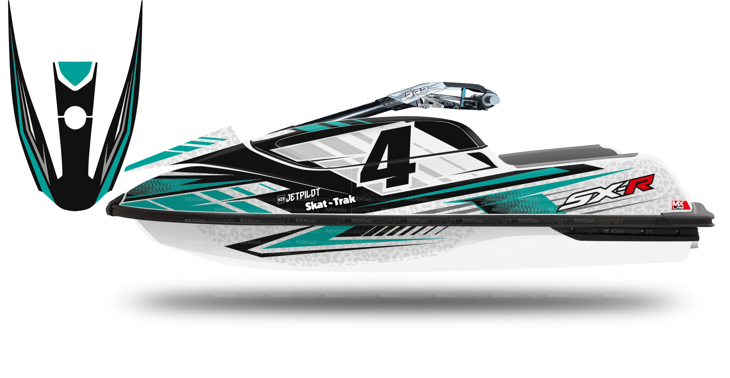 Kawasaki SXR1500 LAB4 leo Graphic Kit - 
