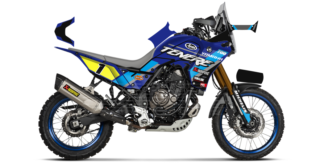 Kit déco Yamaha Ténéré 700 LAB1 - Trail personnalisable