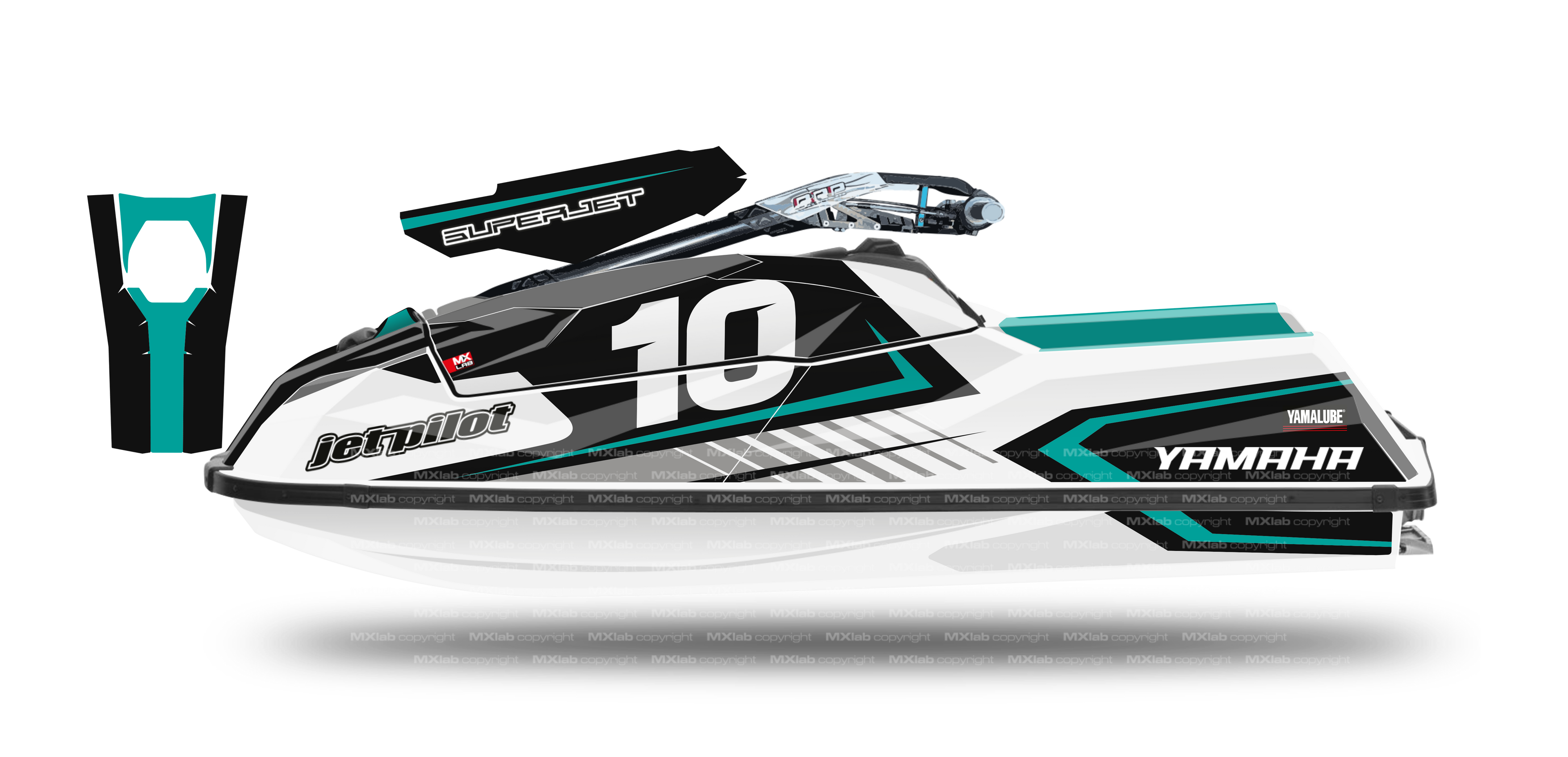 Yamaha Superjet TR1 LAB10 graphic kit