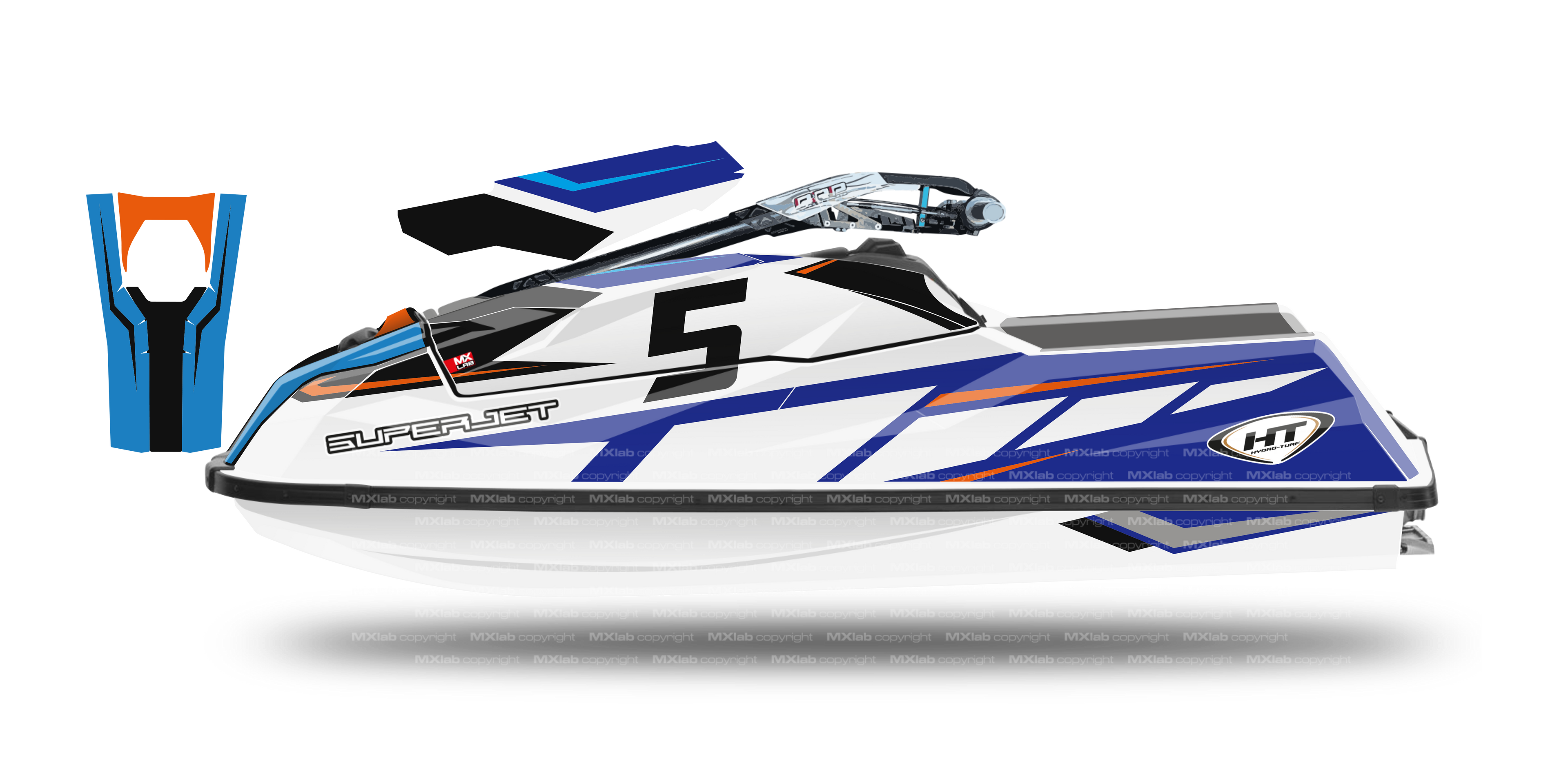 Yamaha Superjet TR1 LAB5 graphic kit
