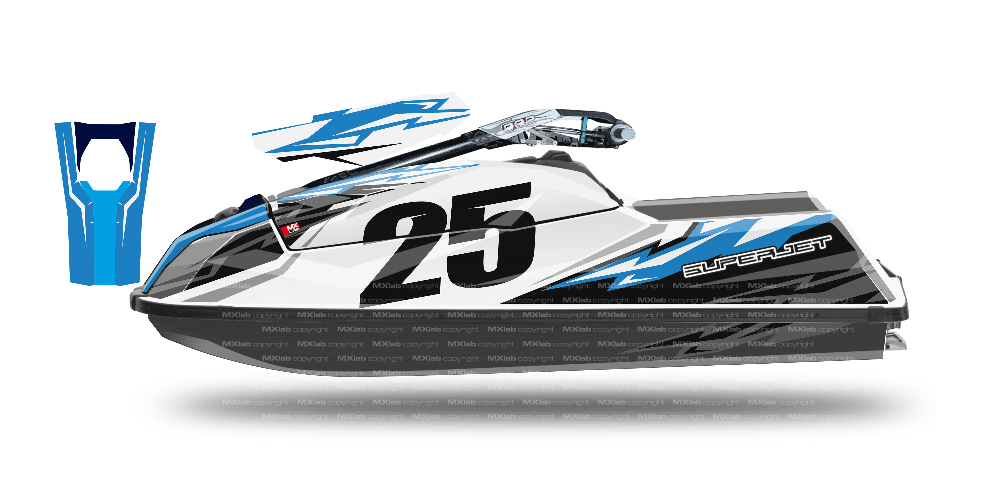 Yamaha Superjet TR1 LAB8 graphic kit