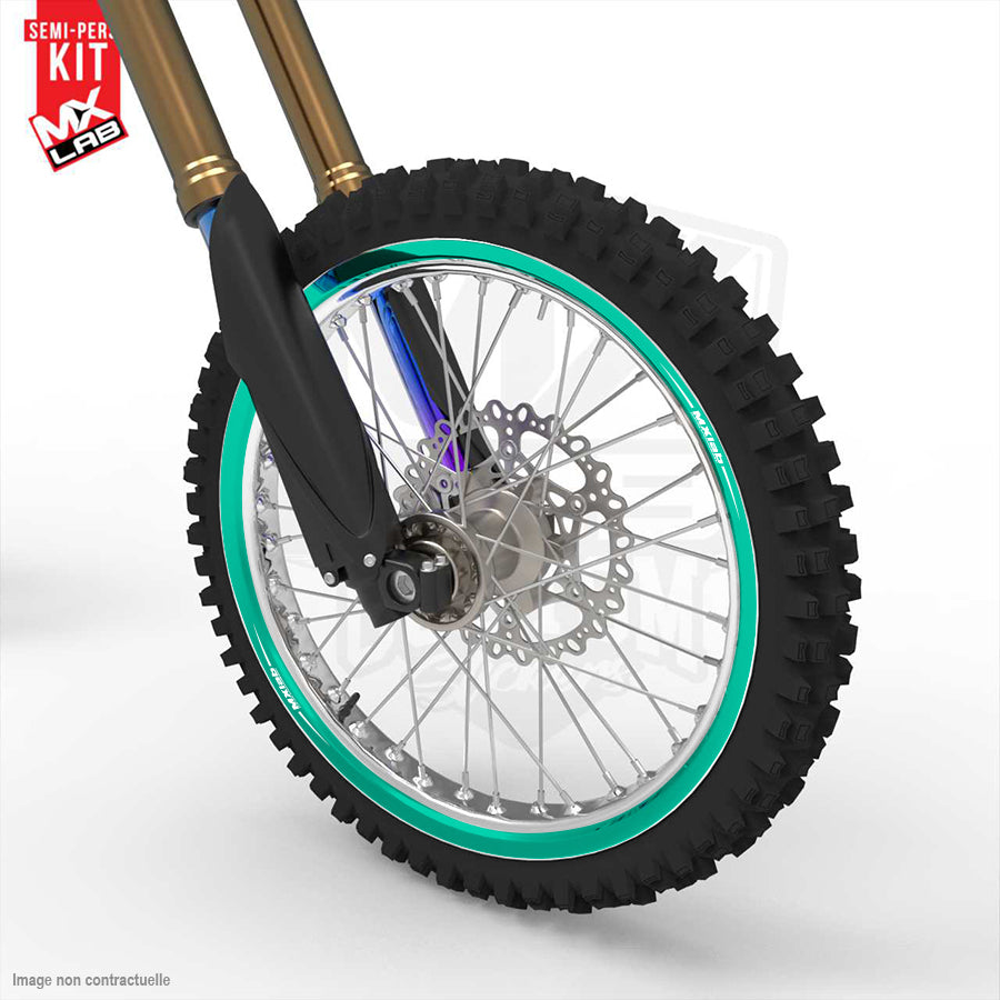 Universal 21 inch full front rim graphic kit